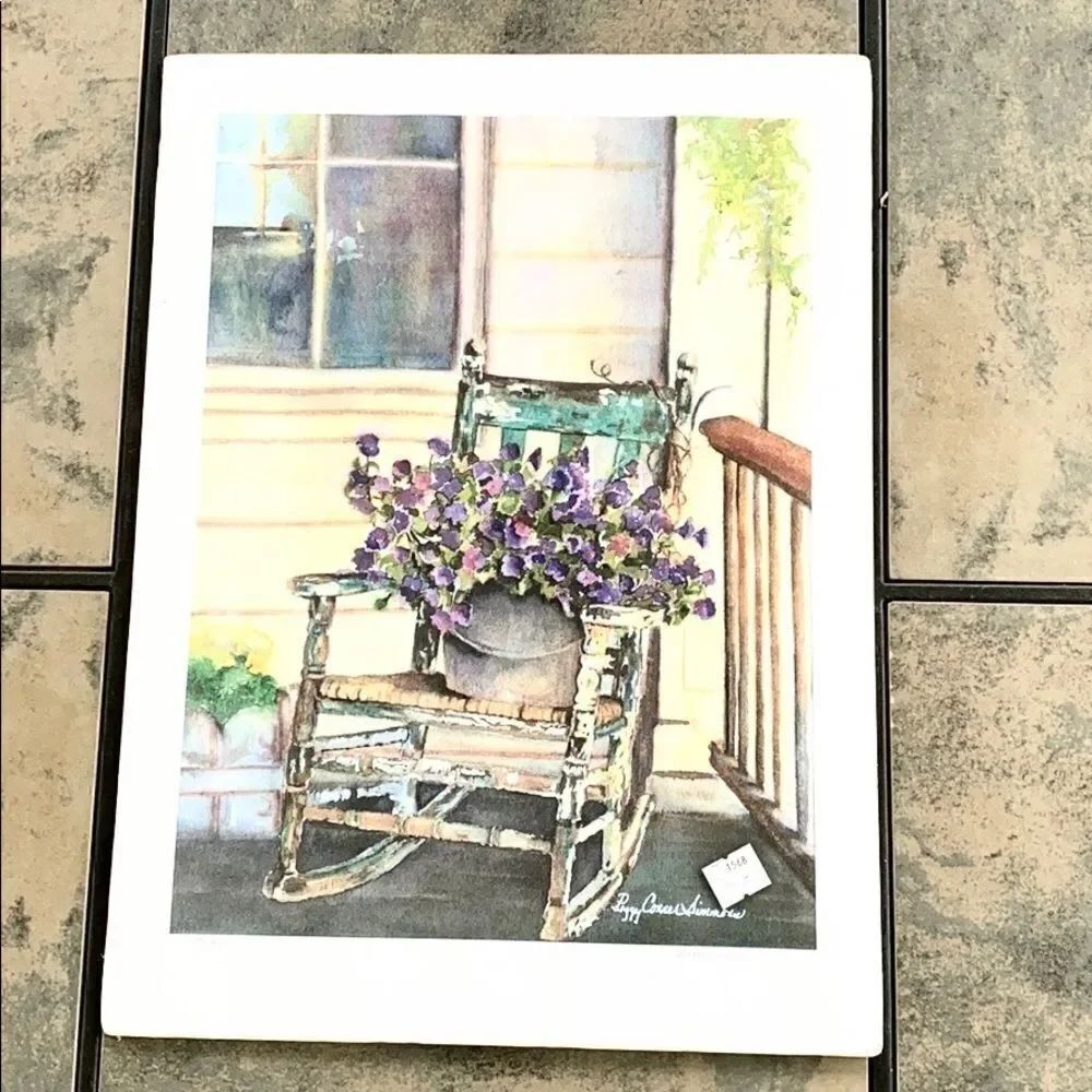 Watercolor Orig. Artwork by Peggy Connor Simmons